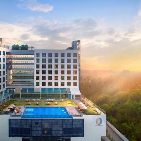 O By Tamara, Trivandrum トリバンドラム エクステリア 写真 The hotel's rooftop pool